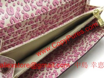 LOUIS VUITTON　ルイヴィトン　モノグラム　LV　財布　ファスナー長札　ポルトフォイユ・サラ　レオパード　ブロンコライユ　M60105